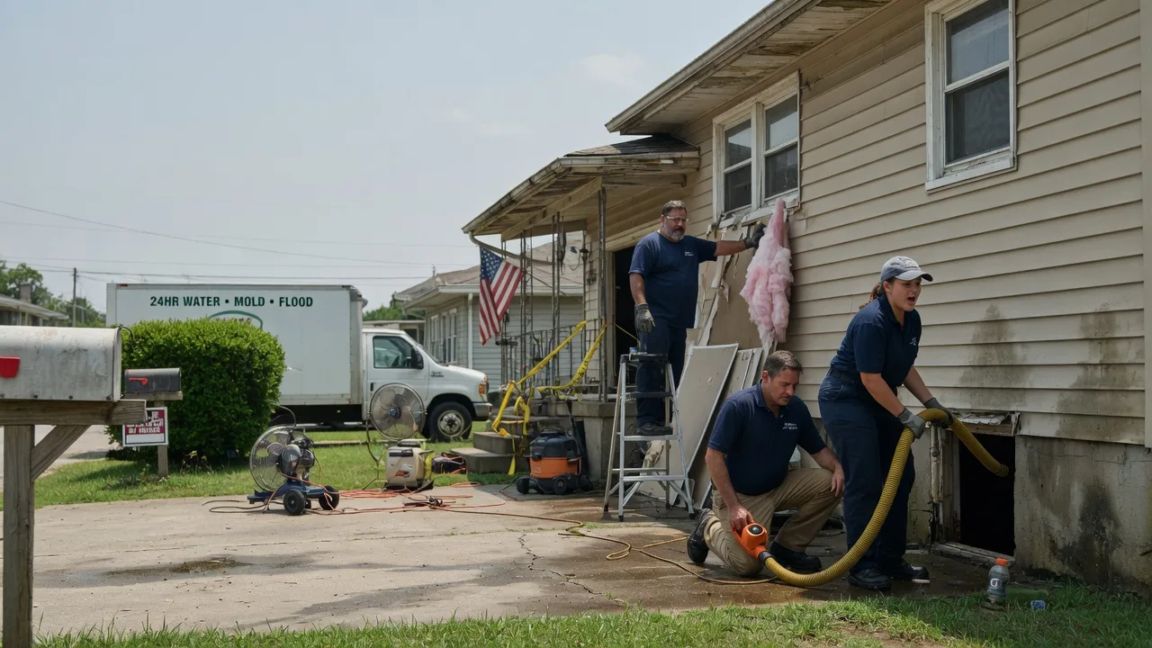 Water Damage Repair in Rayville, LA near me